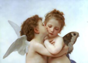 scorcio di "Amore e Psiche, bambini" - William-Adolphe Bouguereau