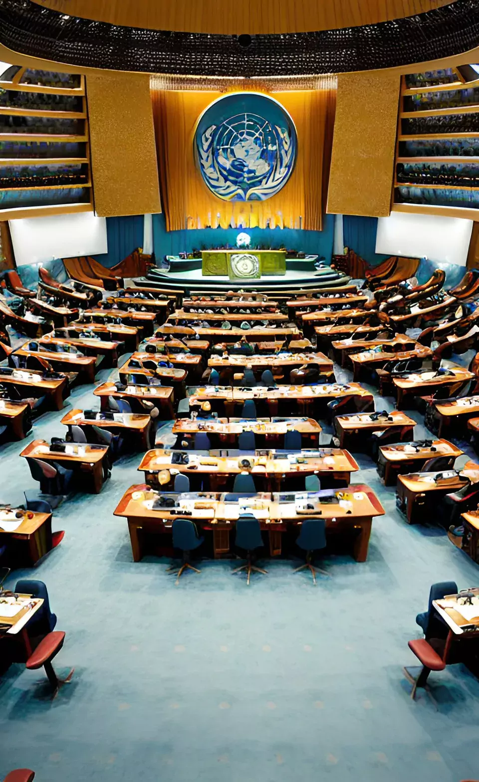 aula del consiglio delle Nazioni Unite