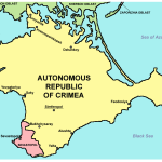 Raffigurazione della repubblica autonoma di Crimea