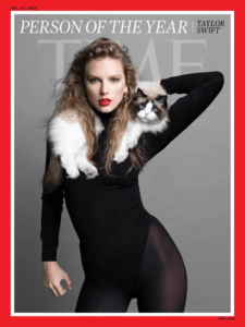 Copertina del Time - Taylor Swift